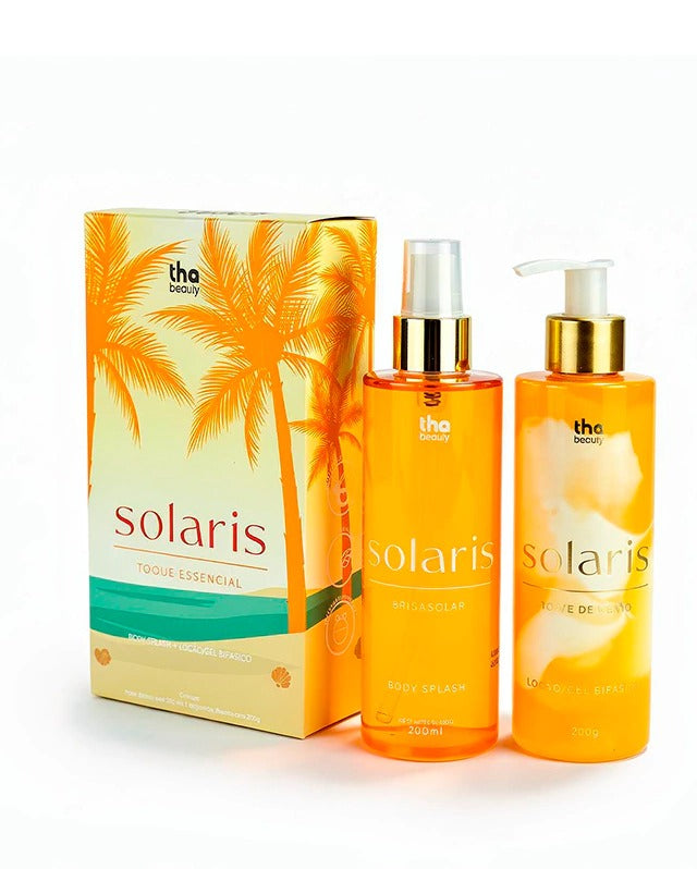 Kit Solaris: Body Splash + Loção Hidratante