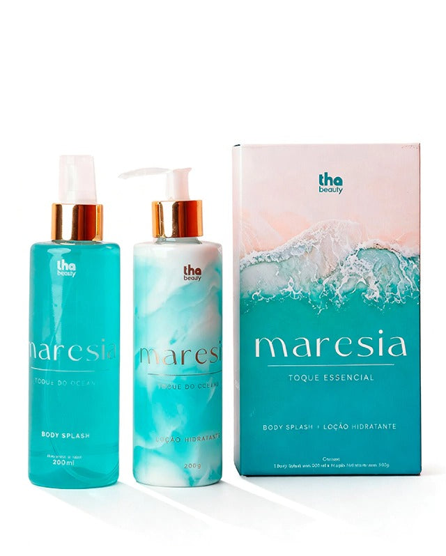 Kit maresia: Body Splash + Loção Hidratante