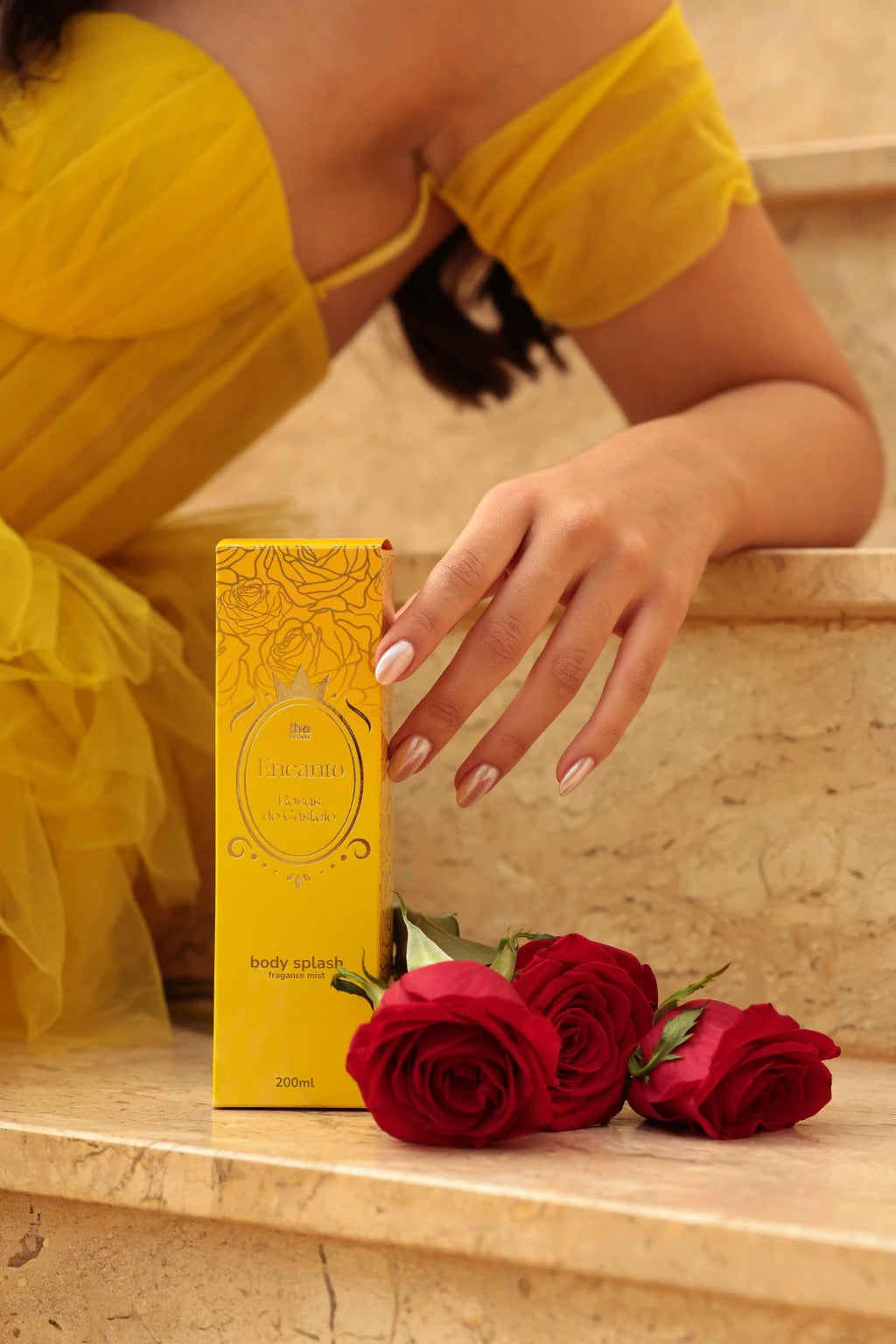 Body Splash: Rosas do Castelo - 200ml